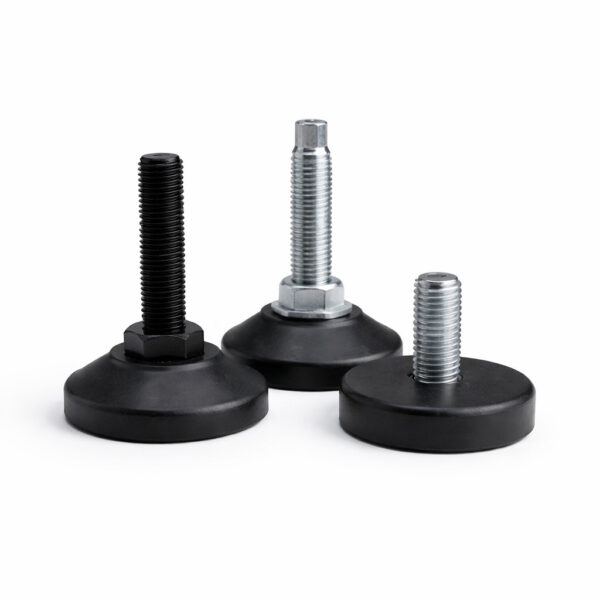 Adjustable Legs & Rubber Mountings